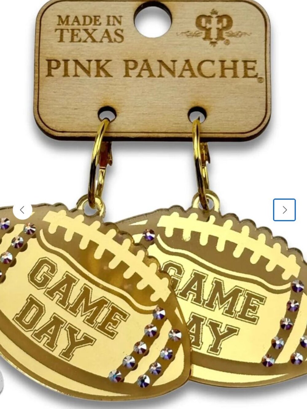Game Day Earrings - Gold